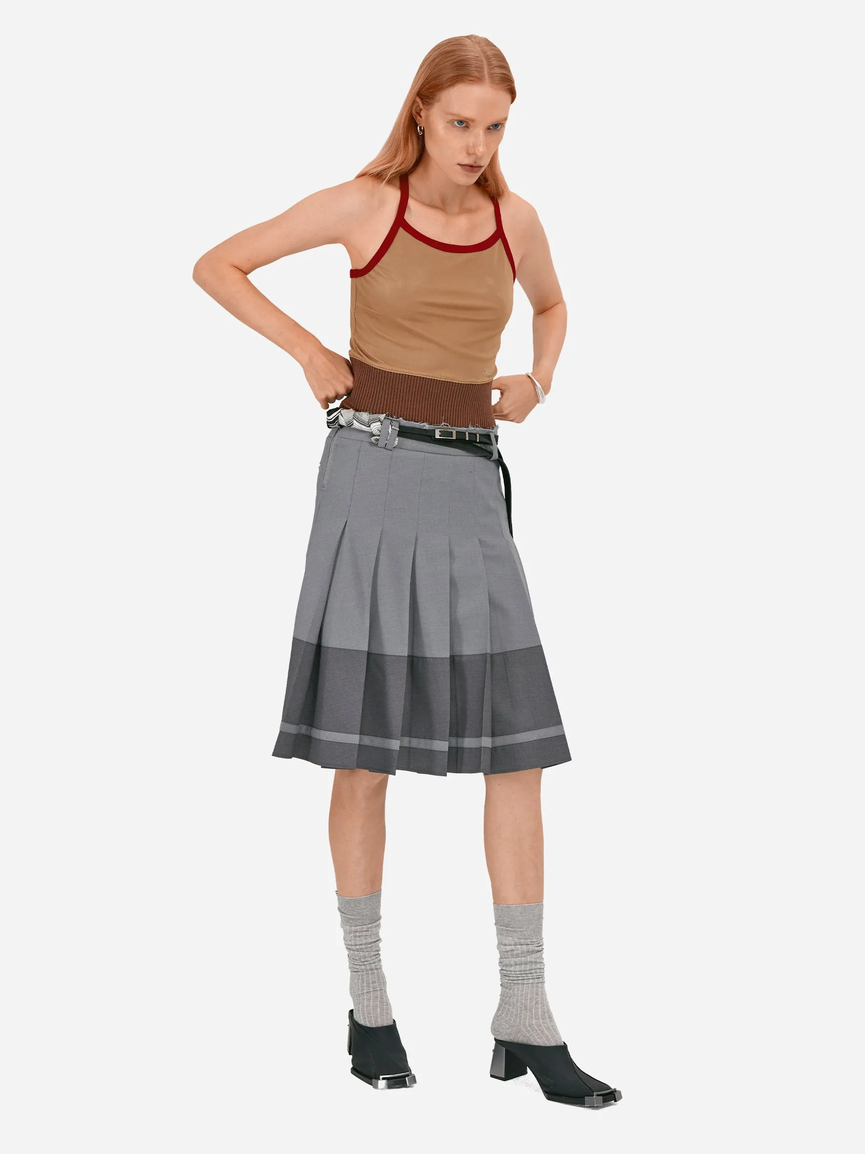 007 - Schoolroom Pleated Skirt