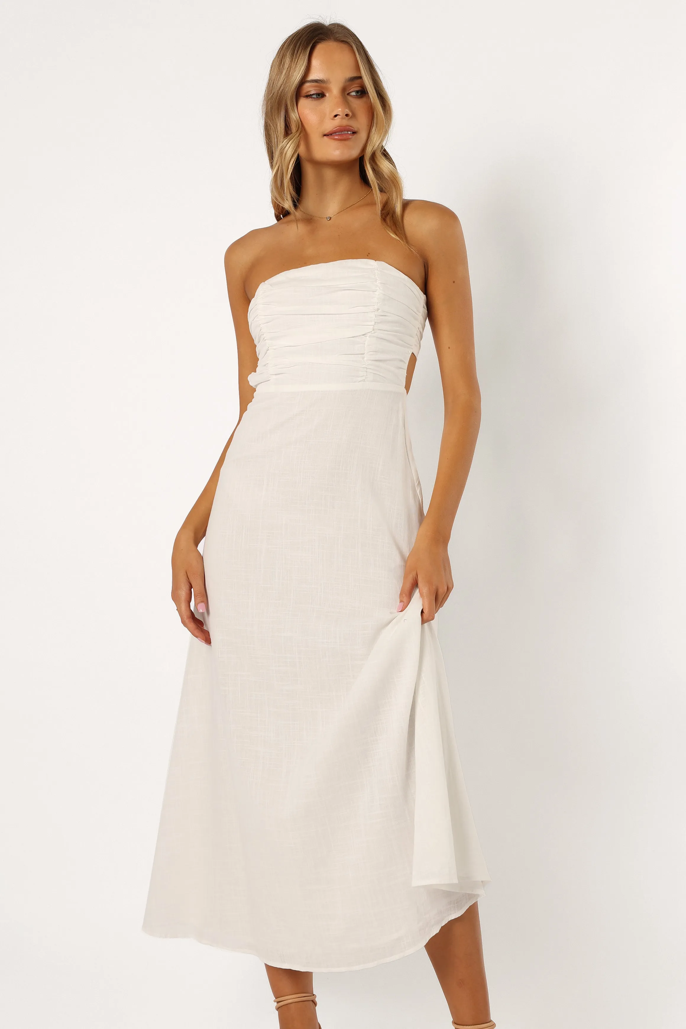 Adele Maxi Dress - White