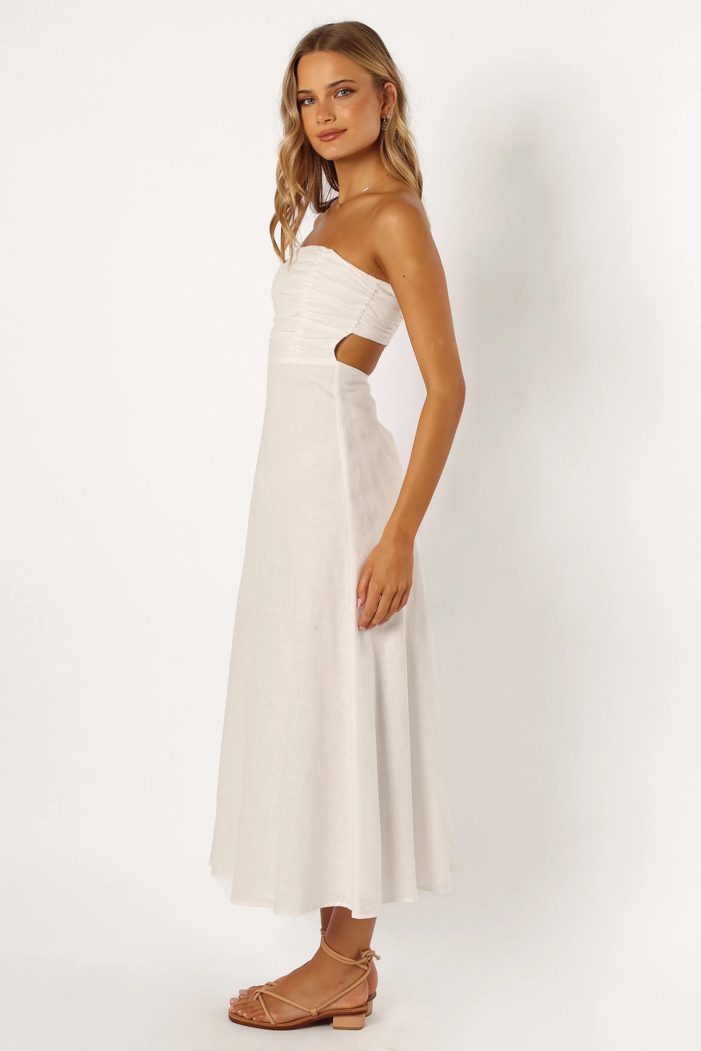 Adele Maxi Dress - White