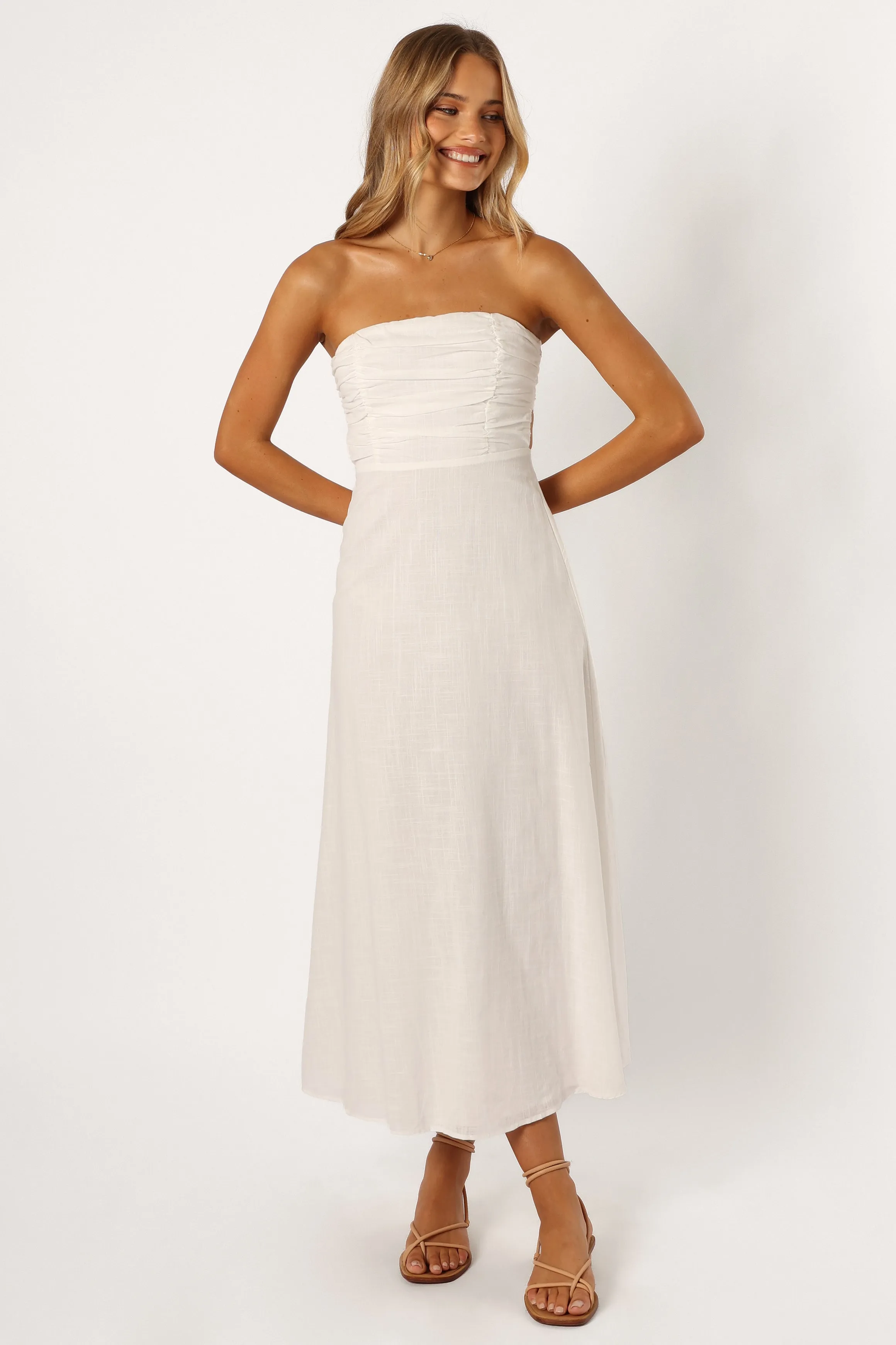 Adele Maxi Dress - White