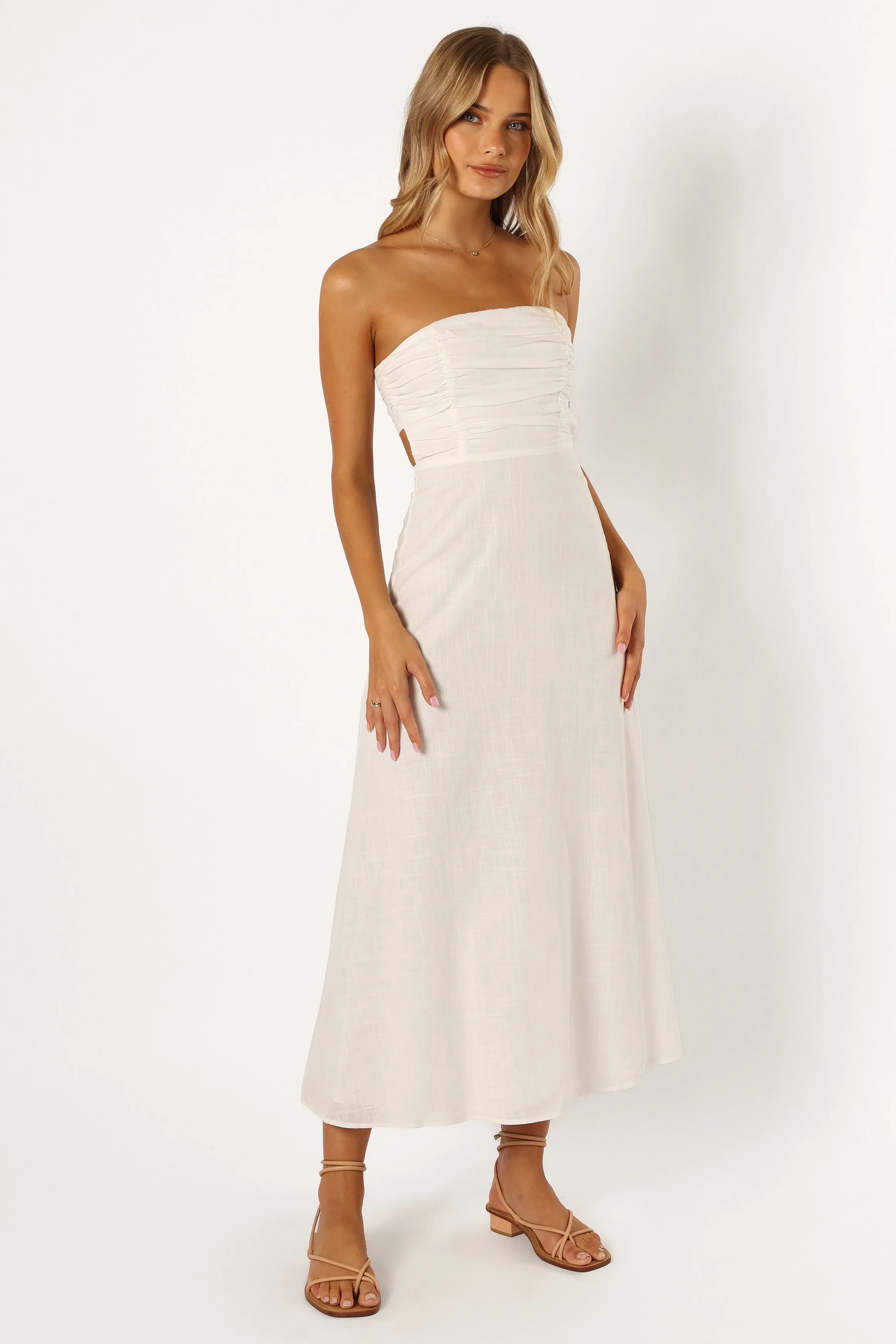 Adele Maxi Dress - White