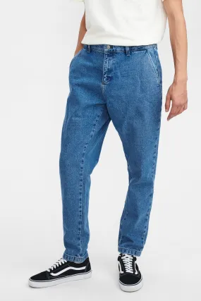 AKJULIUS DENIM CHINO - Medium Blue Denim