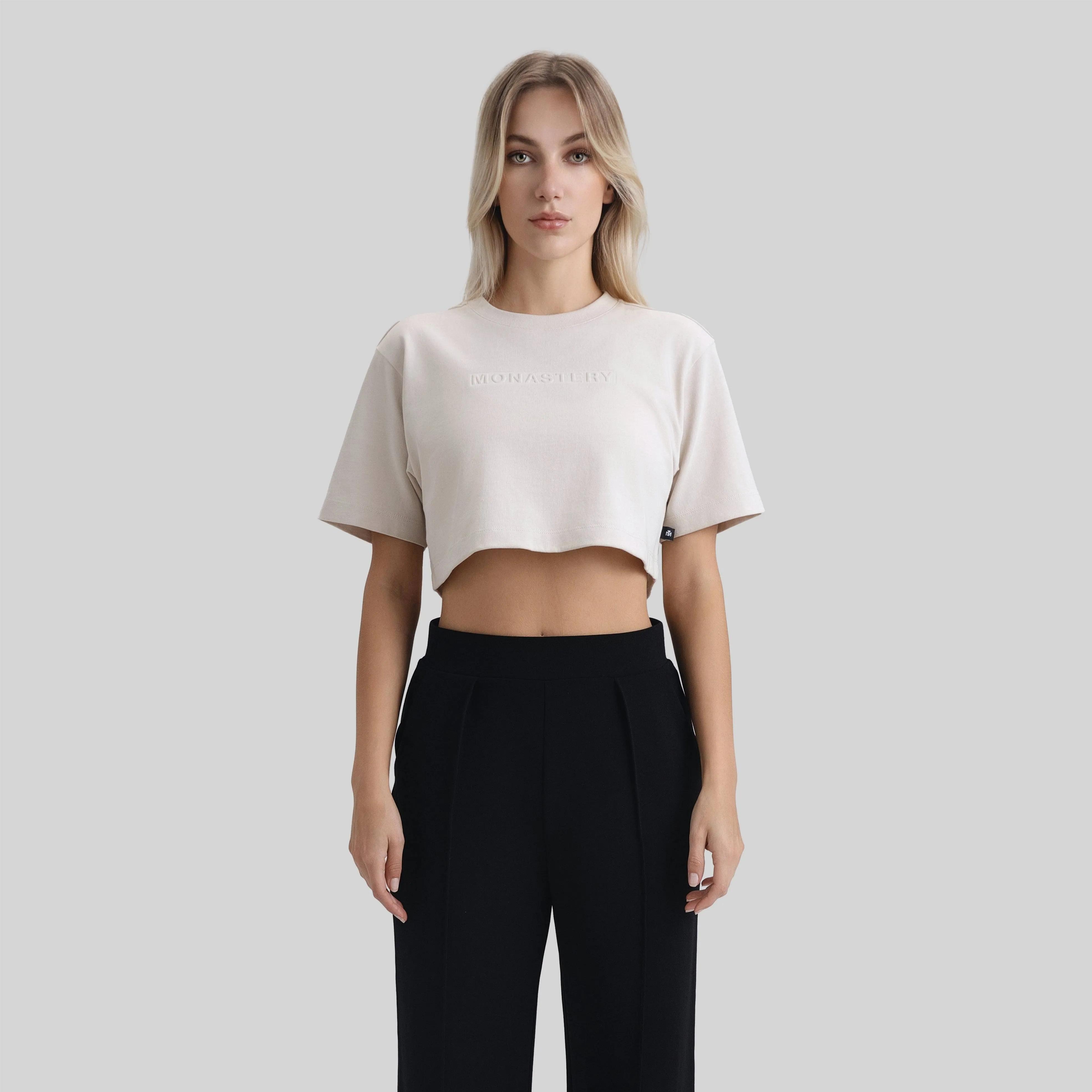 ALAIN CROP TOP MOONBEAM