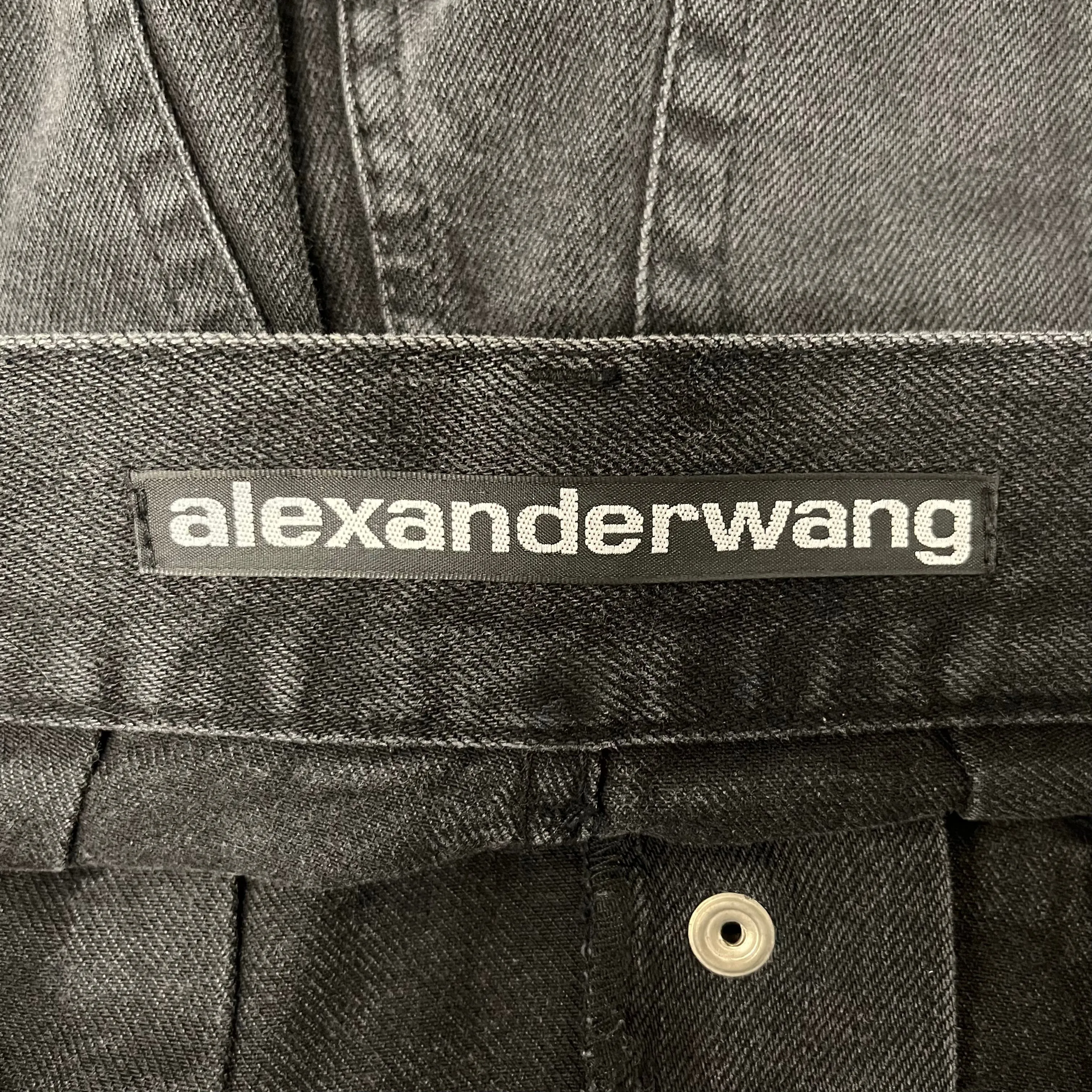 Alexander Wang/Skirt/M/Denim/GRY/