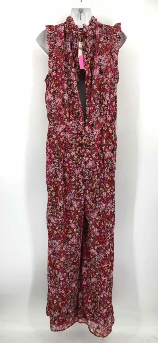 ALI & JAY Red White Multi Floral Size LARGE  (L) Dress