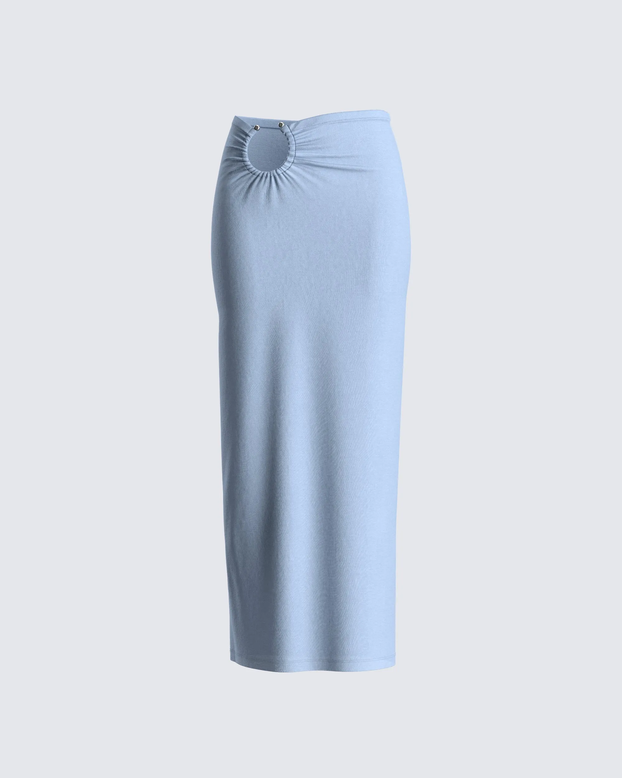 Amarissa Grey Maxi Skirt