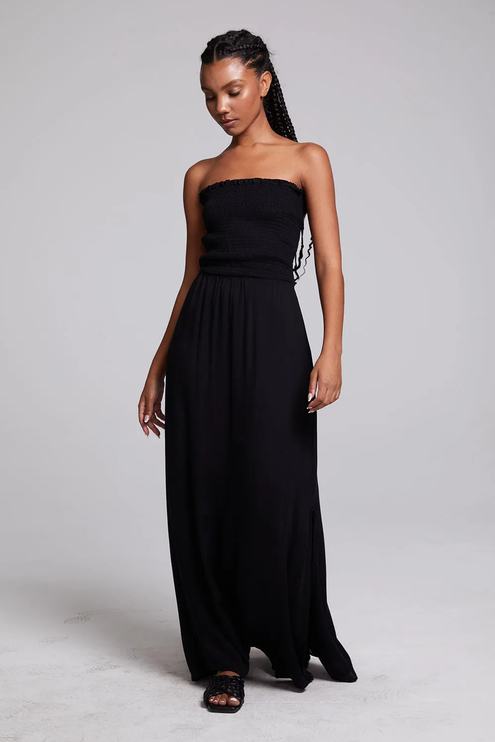 Anita Black Maxi Dress