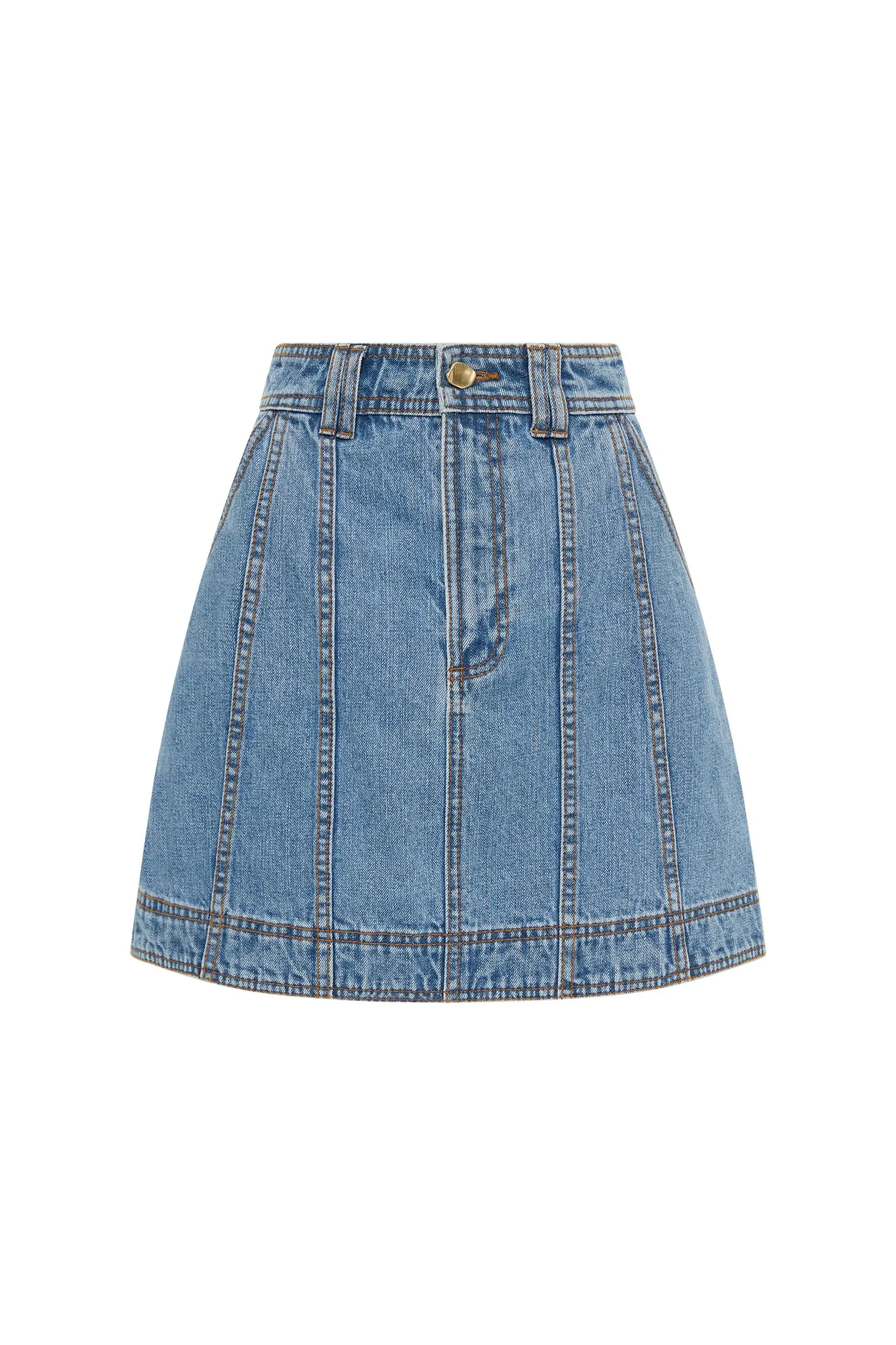 Aradia Denim Mini Skirt