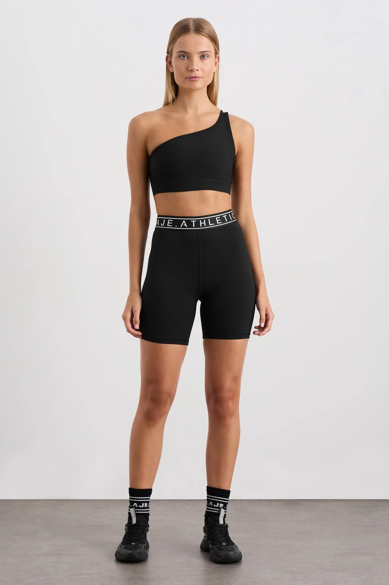 Asymmetric Ribbed Crop Top 386