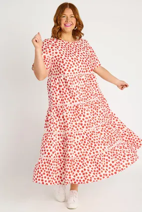 Aurelia White Sweet Daisy Dress