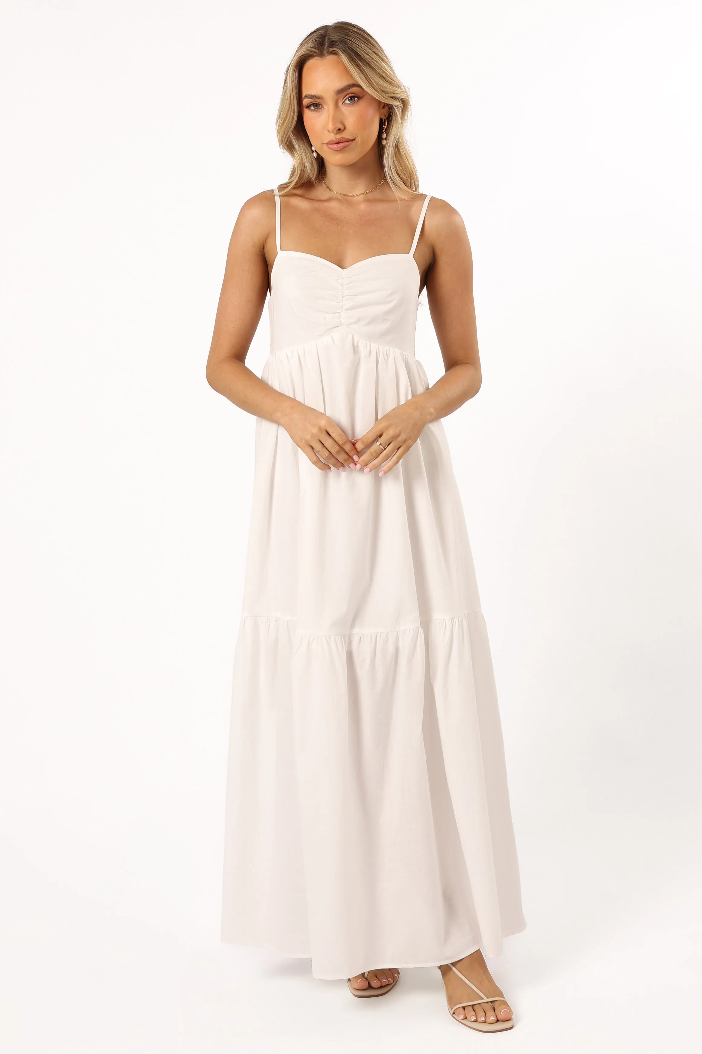 Bailey Maxi Dress - White