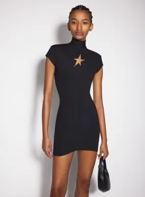 black star mini dress