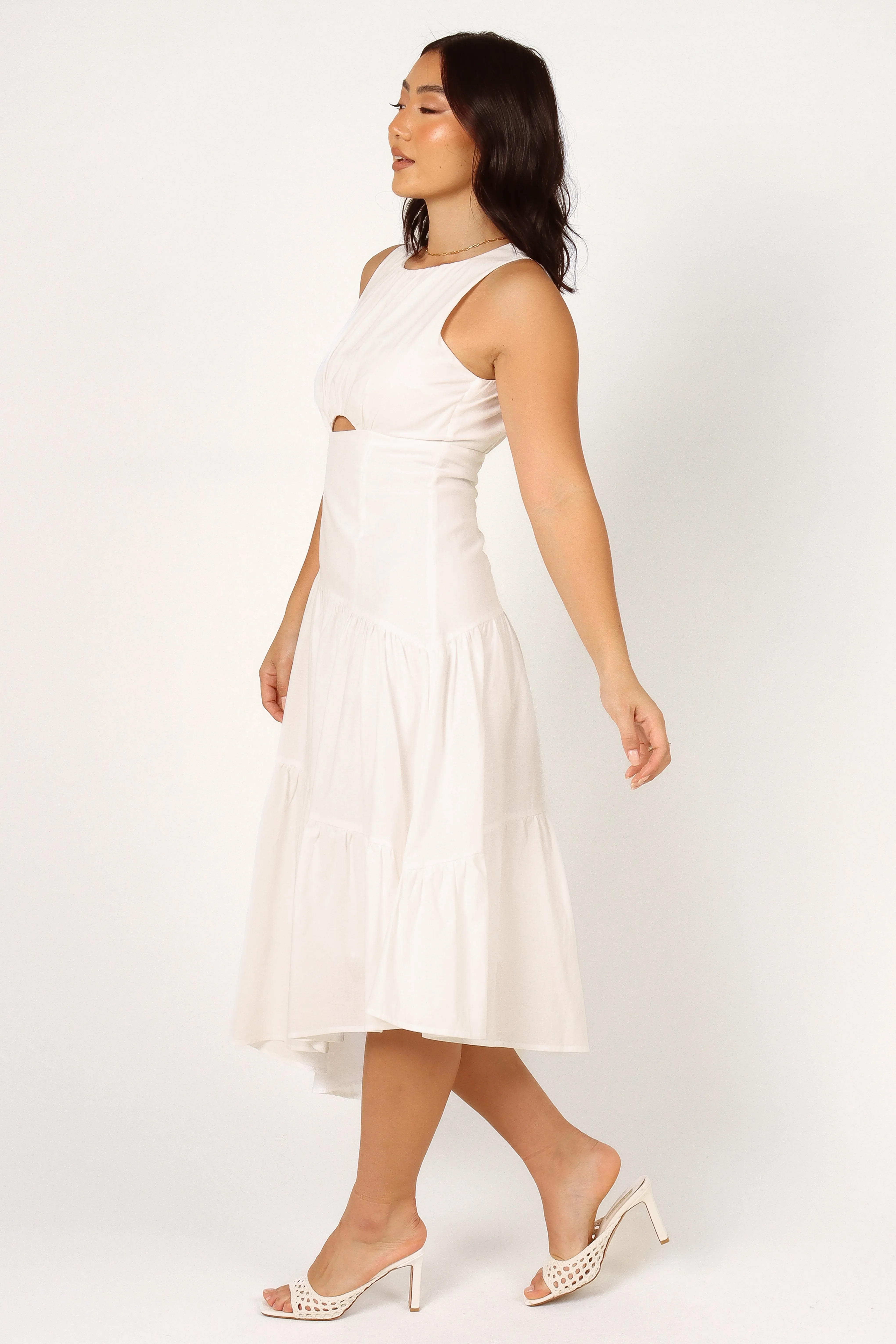 Briana Dress - White