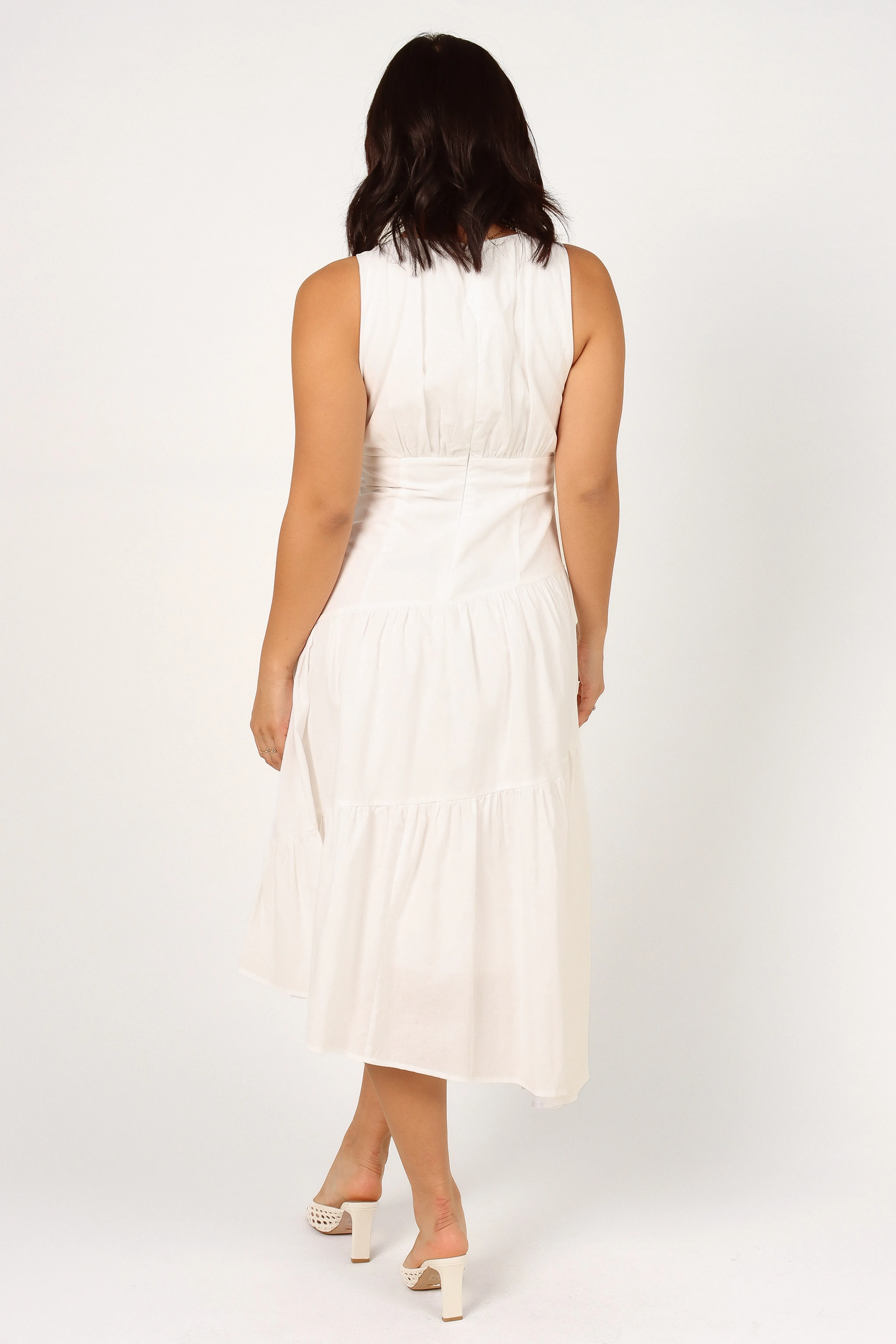 Briana Dress - White