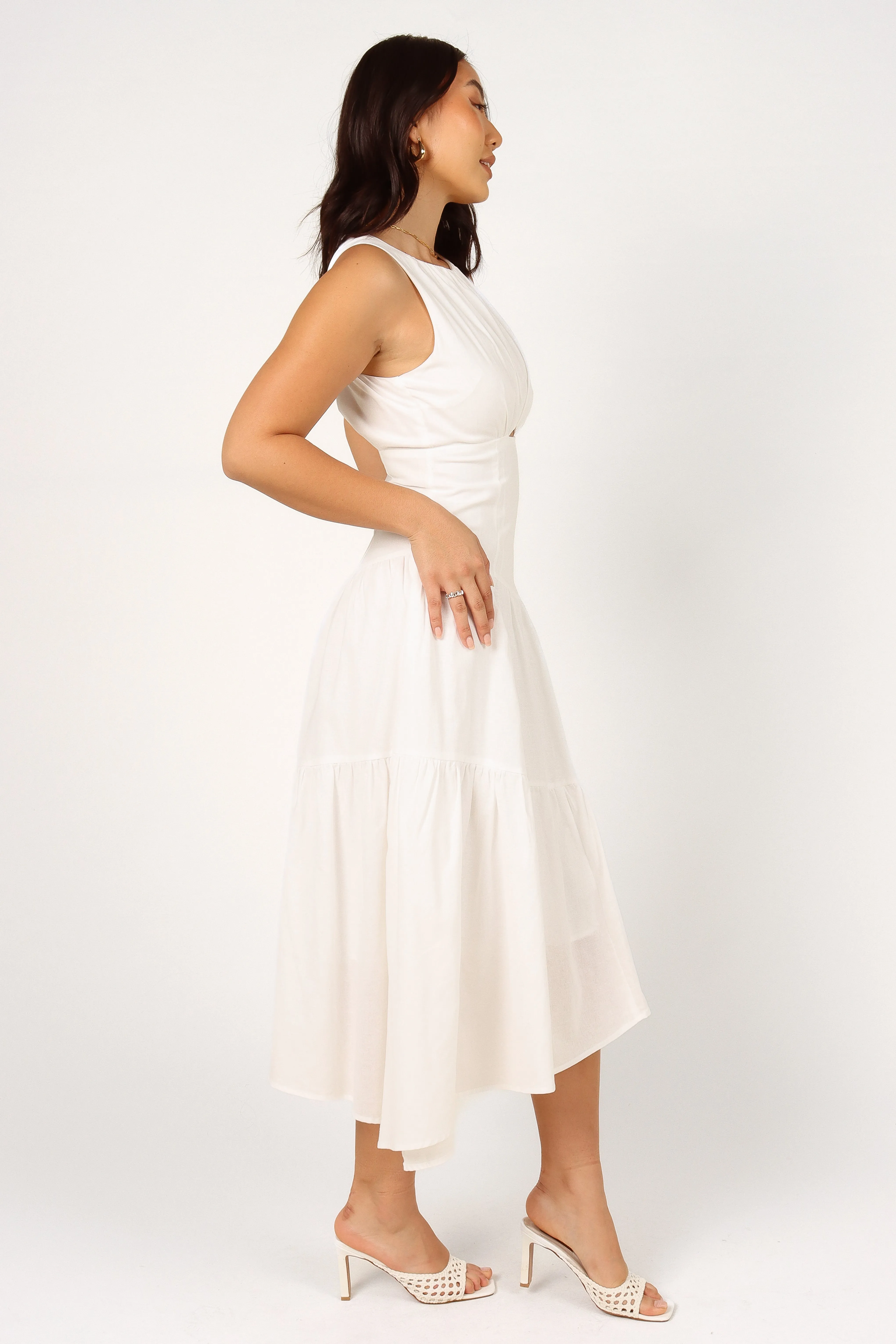 Briana Dress - White