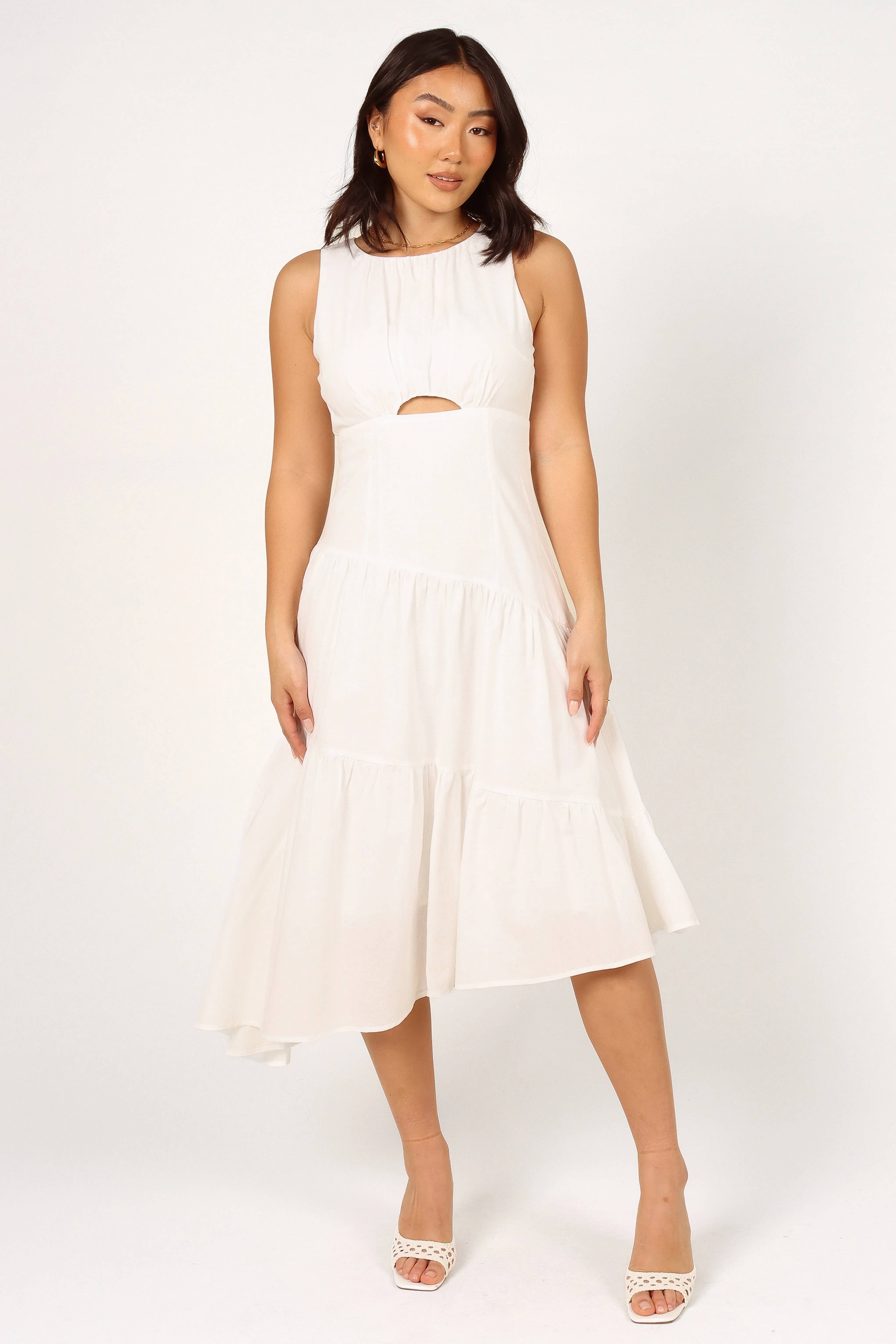 Briana Dress - White