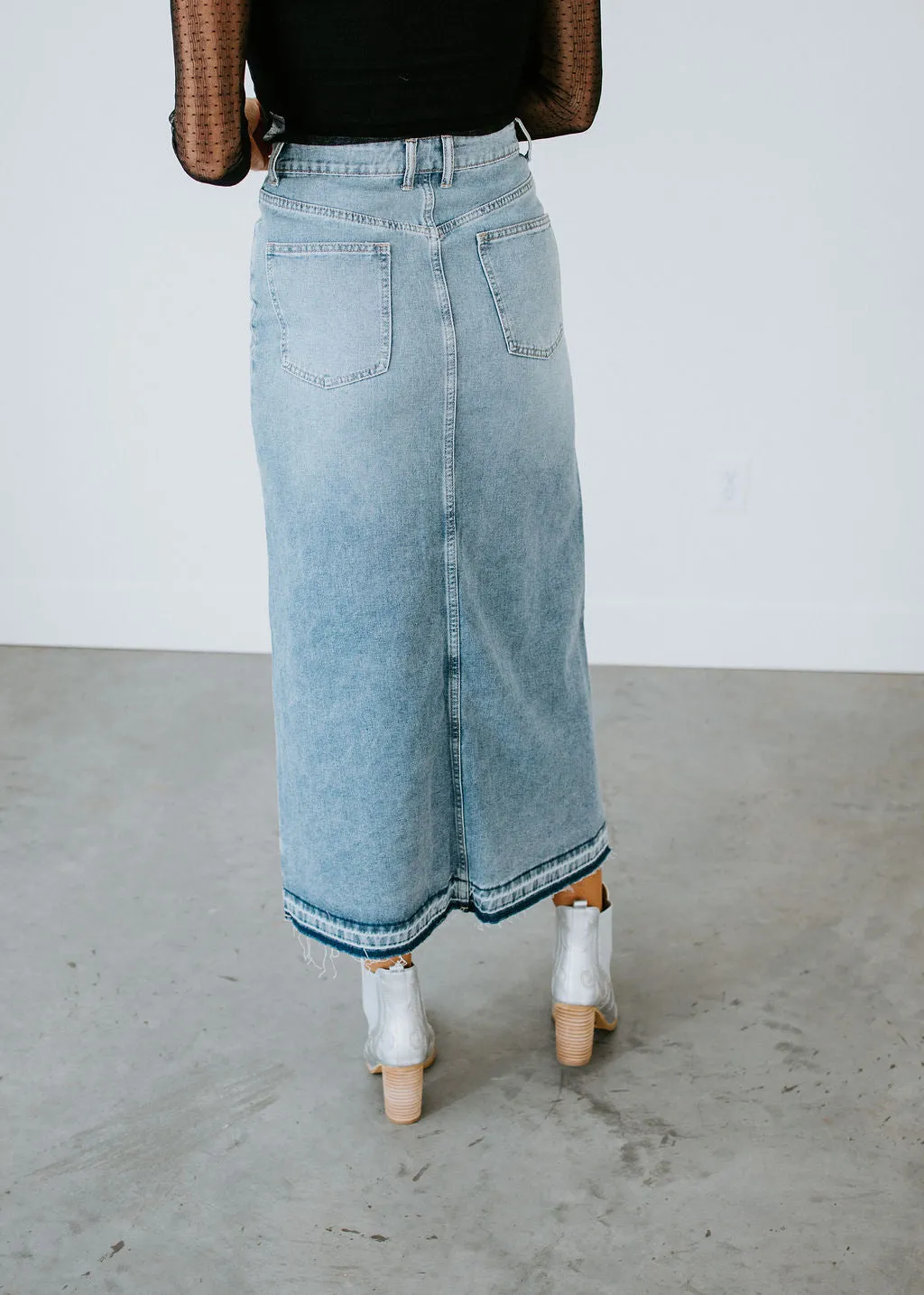 Bryer Denim Skirt