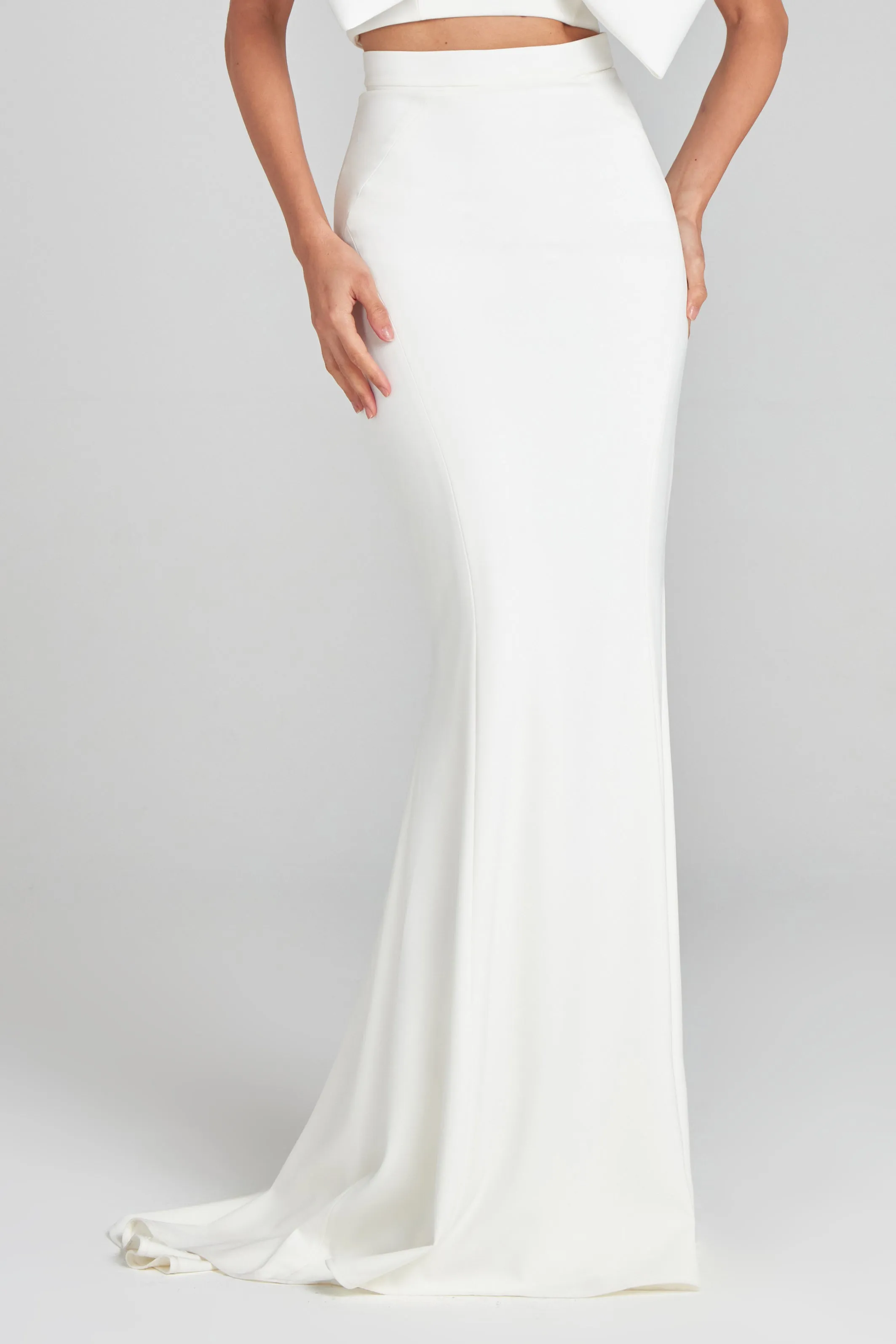 Carolina White Maxi Skirt