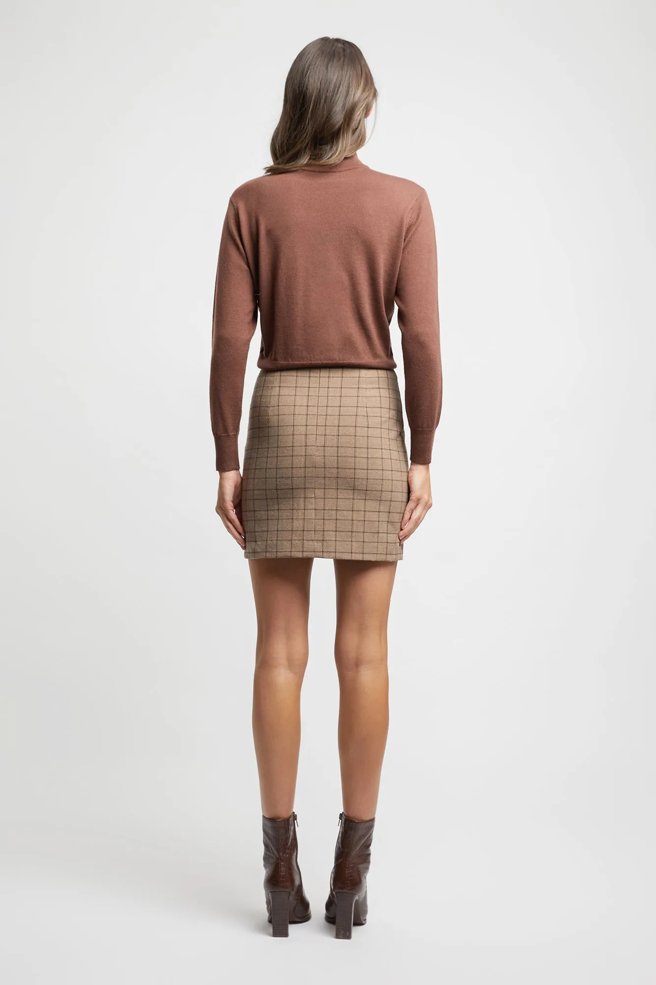 Chelsea Check Mini Skirt