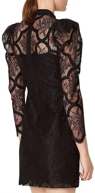 'Coeur' Black Dress