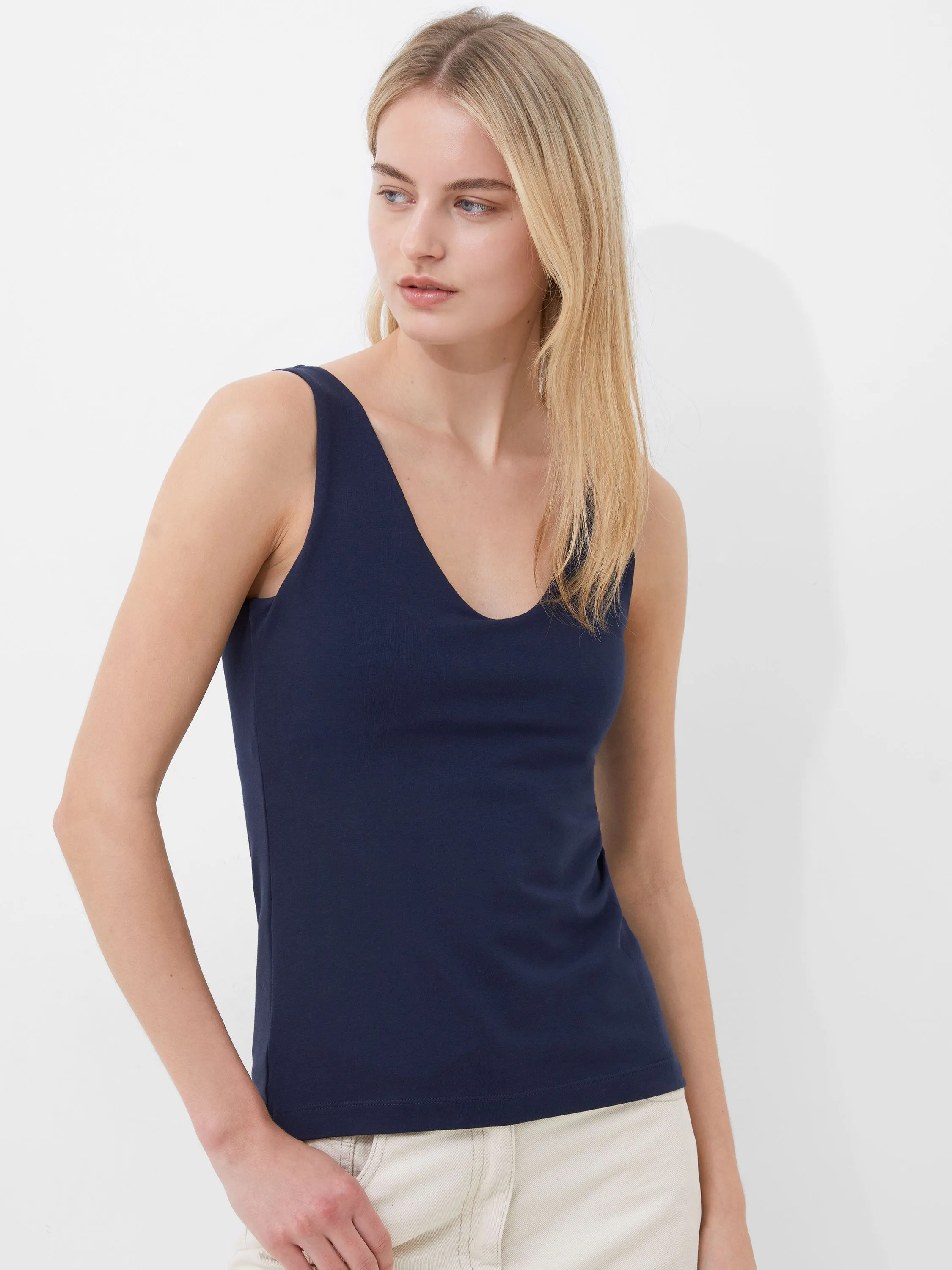 Cotton Organic Stretch Tank Top