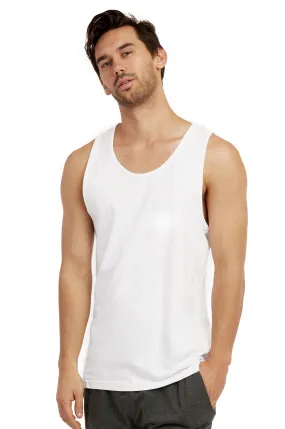 COTTONBELL MEN'S HEAVY TANK TOP (MT200C_WHITE)