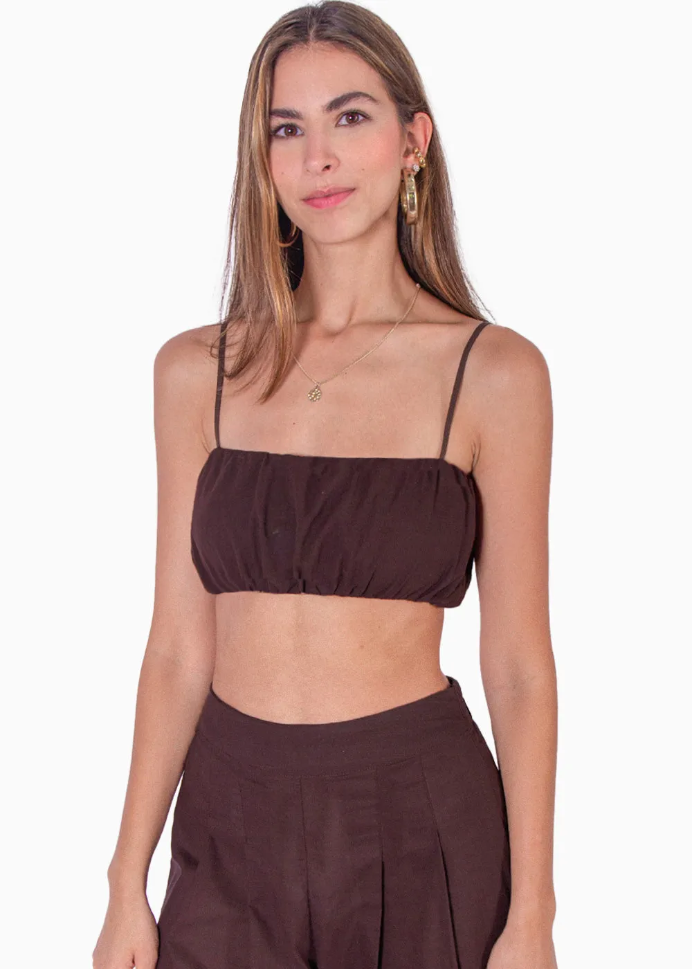 Crop top de tiras - MIRIA