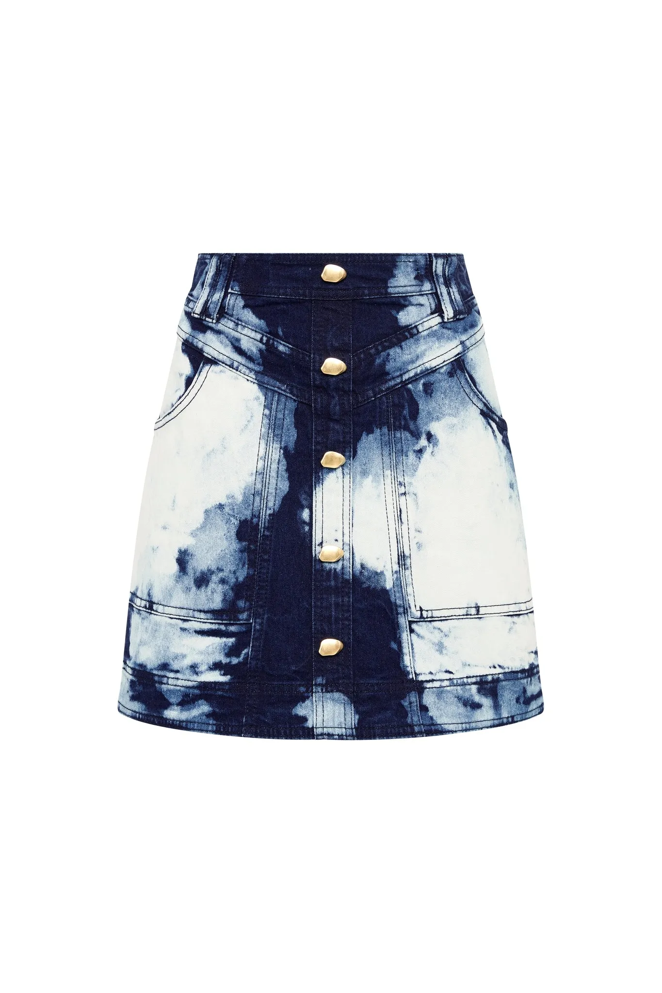 Enigma Denim Mini Skirt