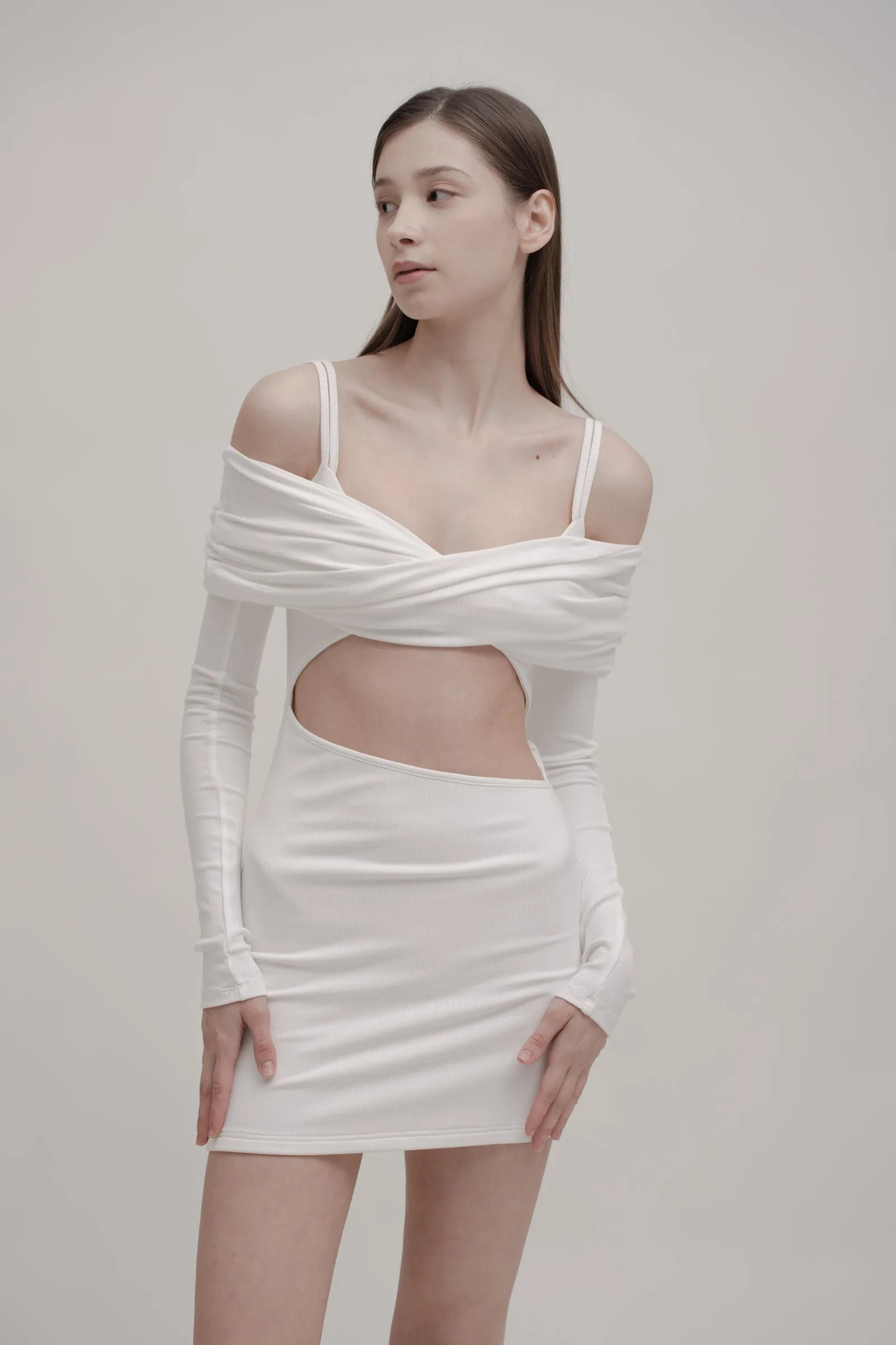 FISHA Dress - White