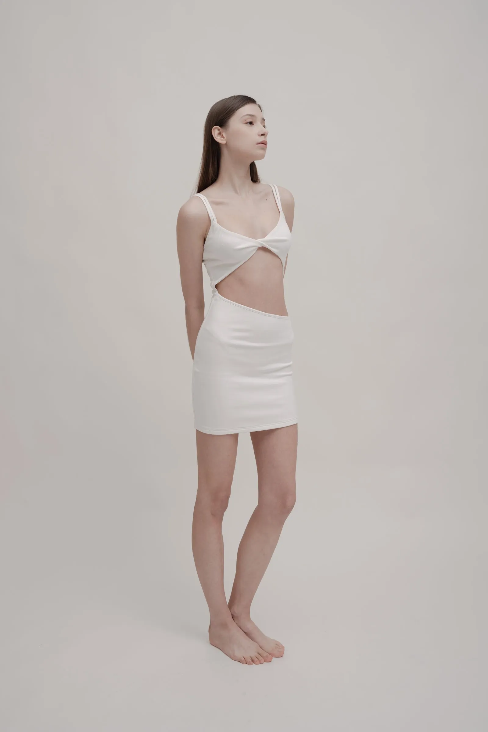 FISHA Dress - White