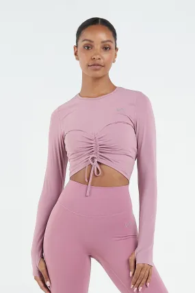 Genesis Long Sleeve Crop Top