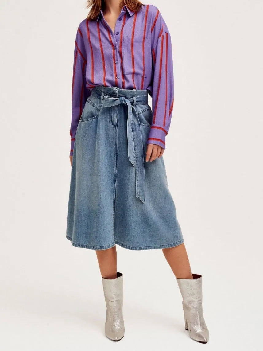 Inoa Denim Skirt from CKS Fashion