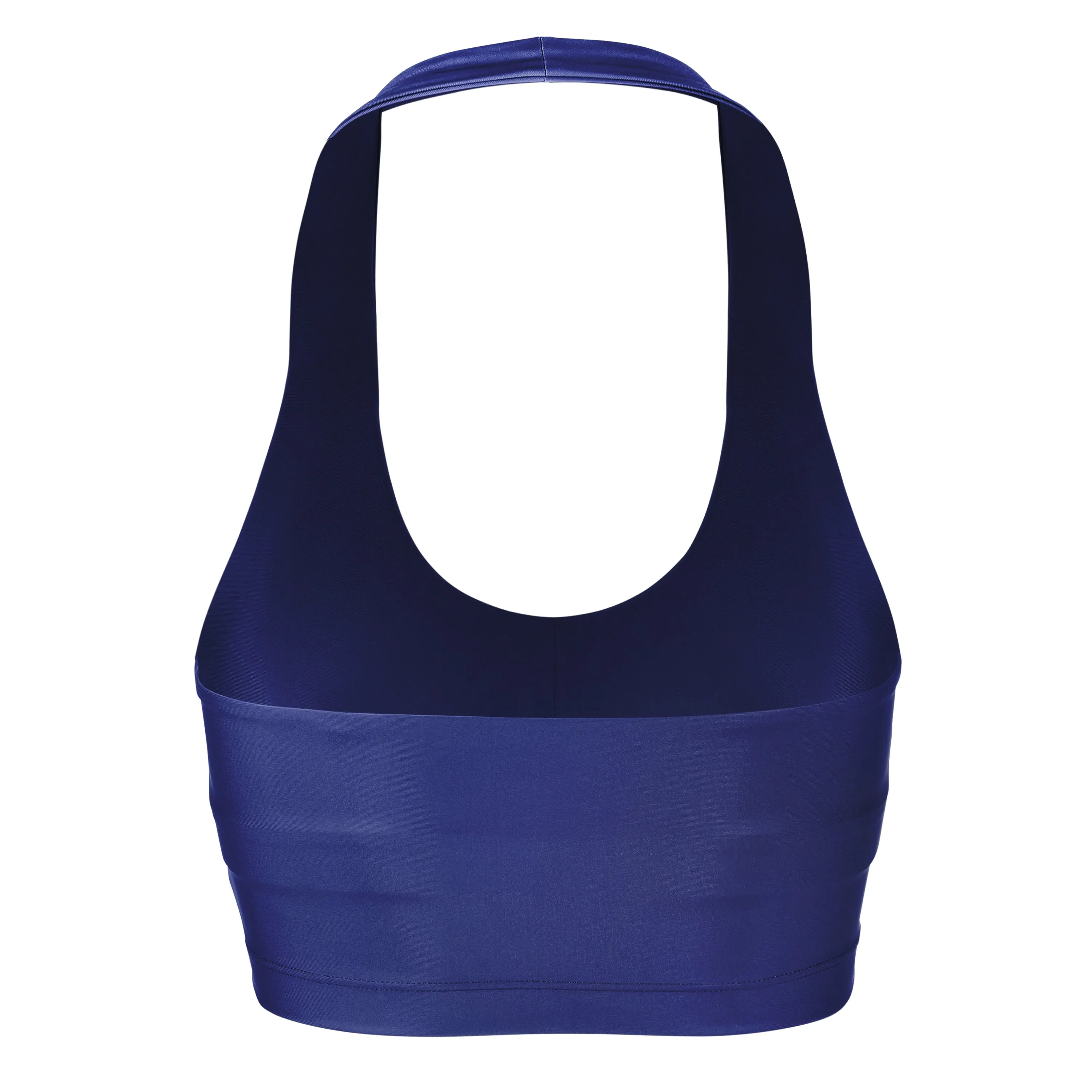 Iris Halter Crop Top | Recycled Nylon | Royal