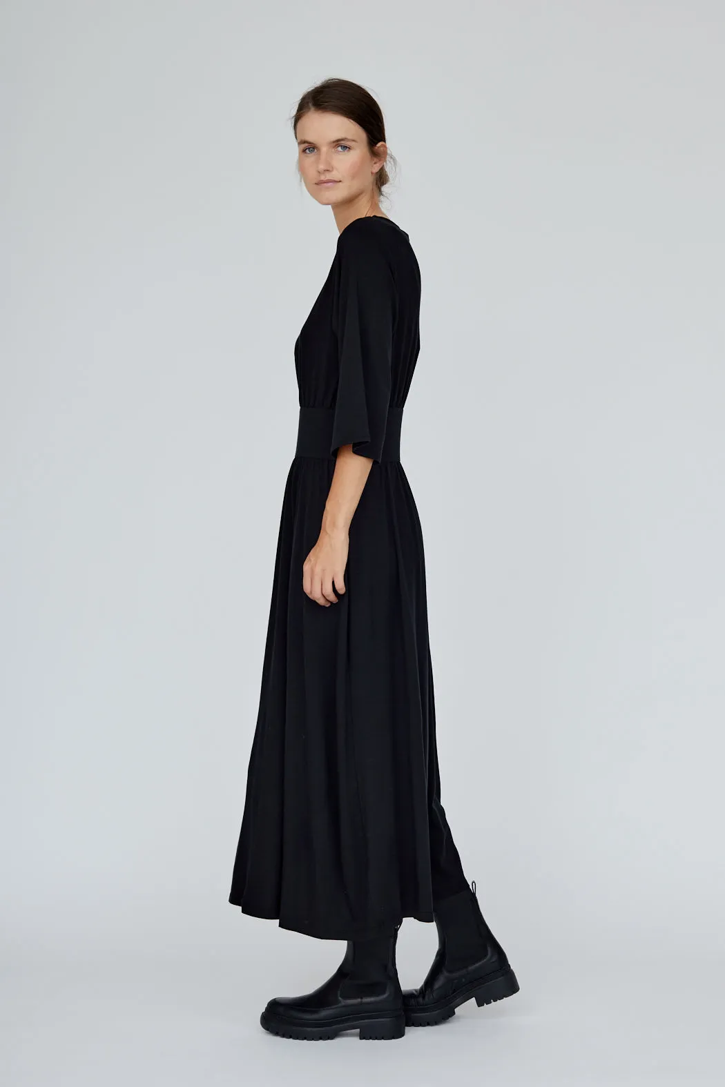 Jo Long Dress - Black