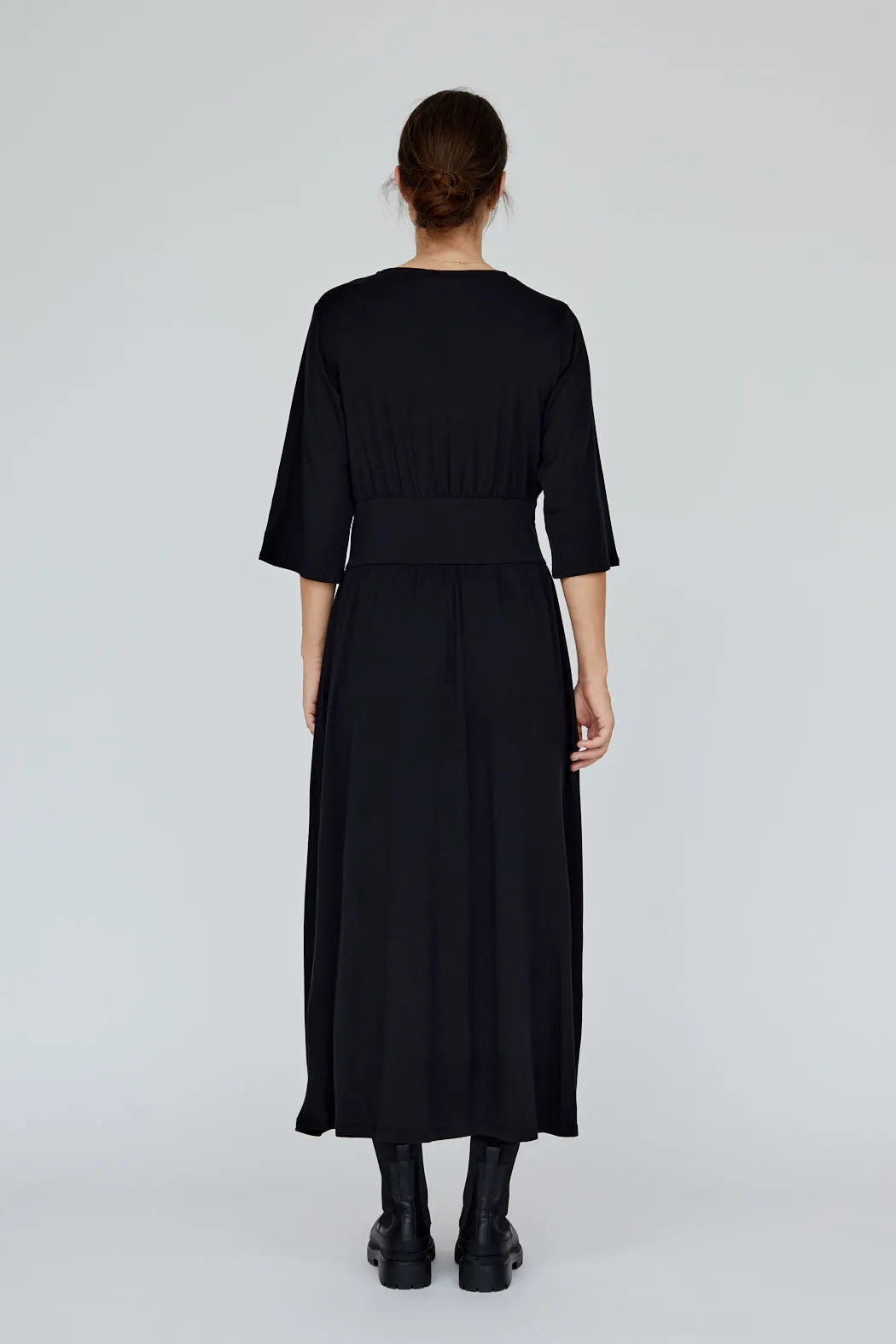 Jo Long Dress - Black