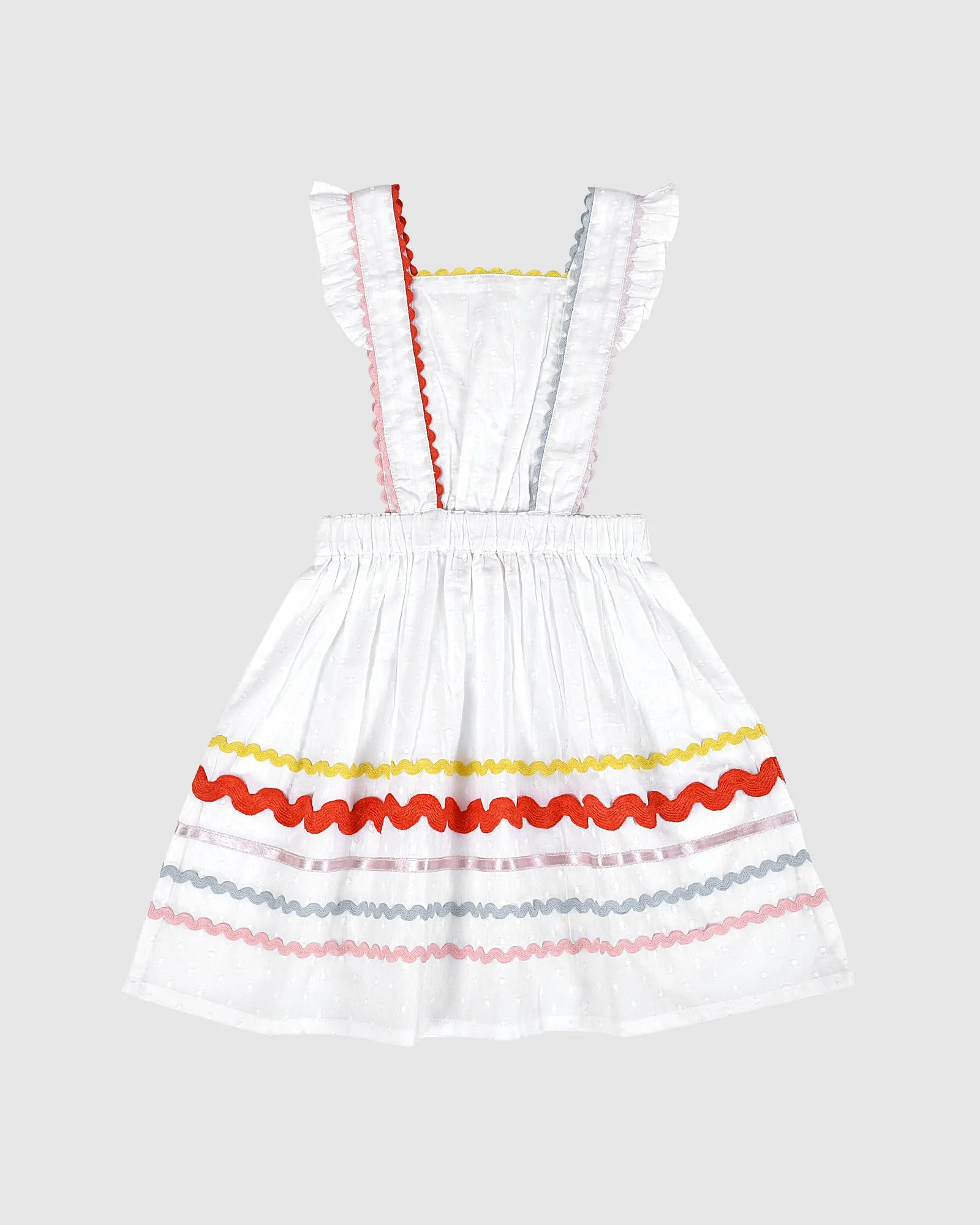 Jolie Dress - White Ric Rac