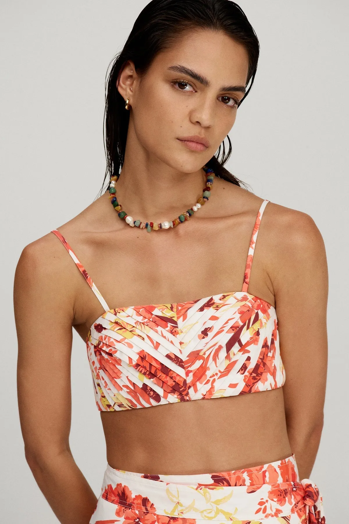 KALANI PLEATED BRALETTE