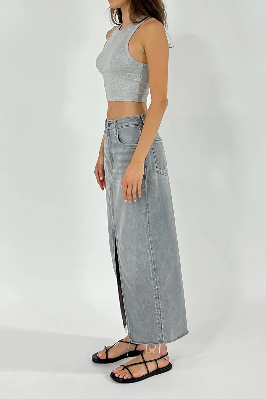 Katina Maxi Skirt - Moonstone