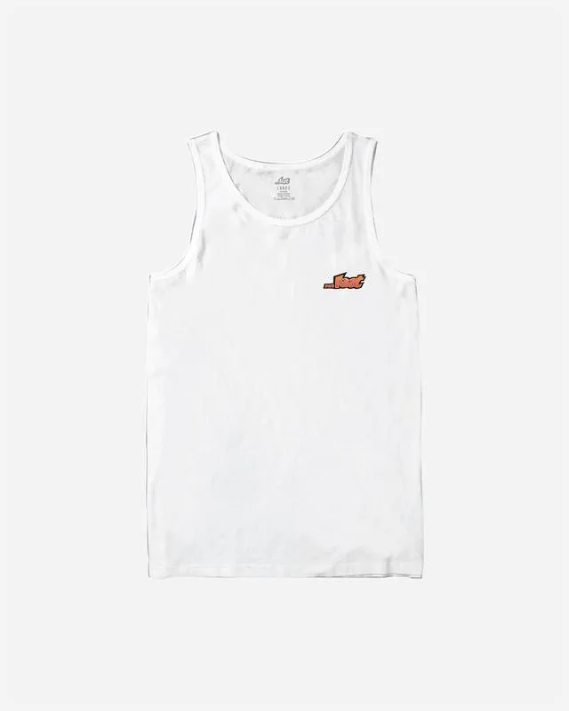 Lost Mens Authentic Tank Top - White