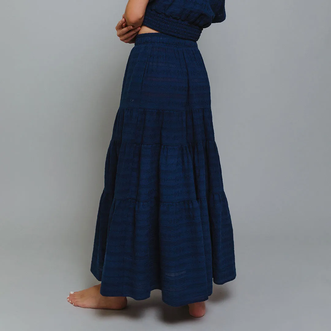 Maxi Skirt, Navy