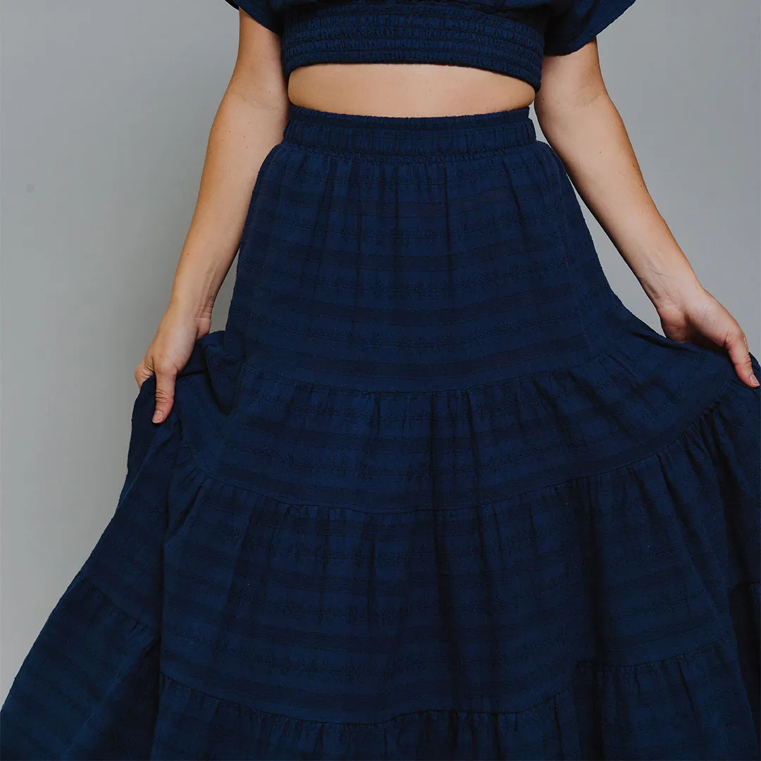 Maxi Skirt, Navy