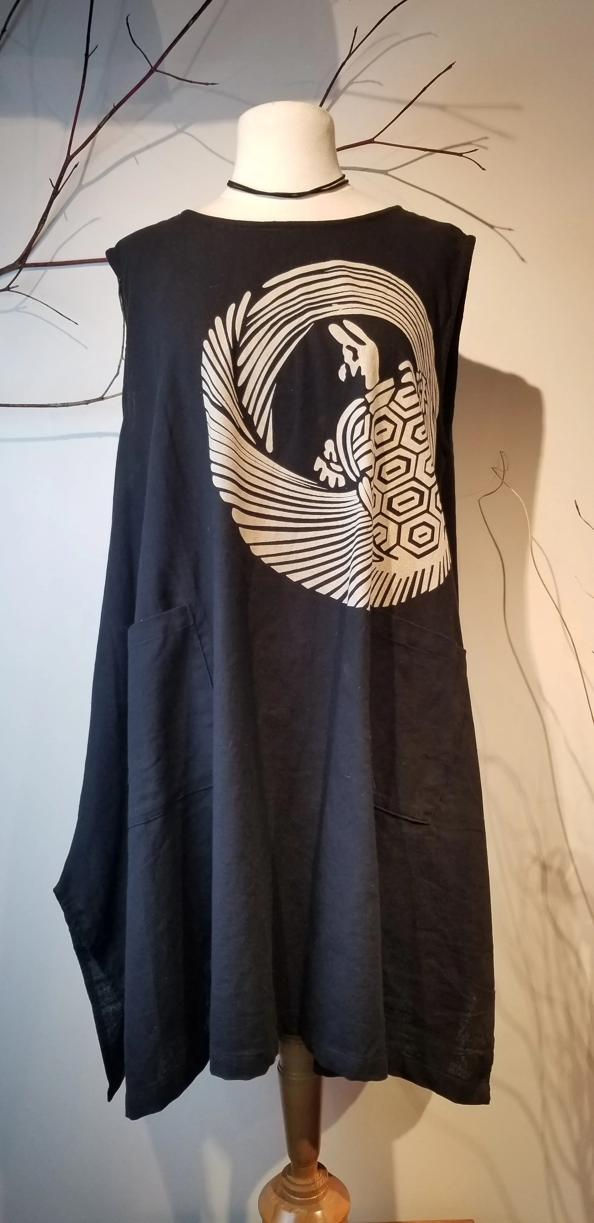 Minogame kamon tank top dress