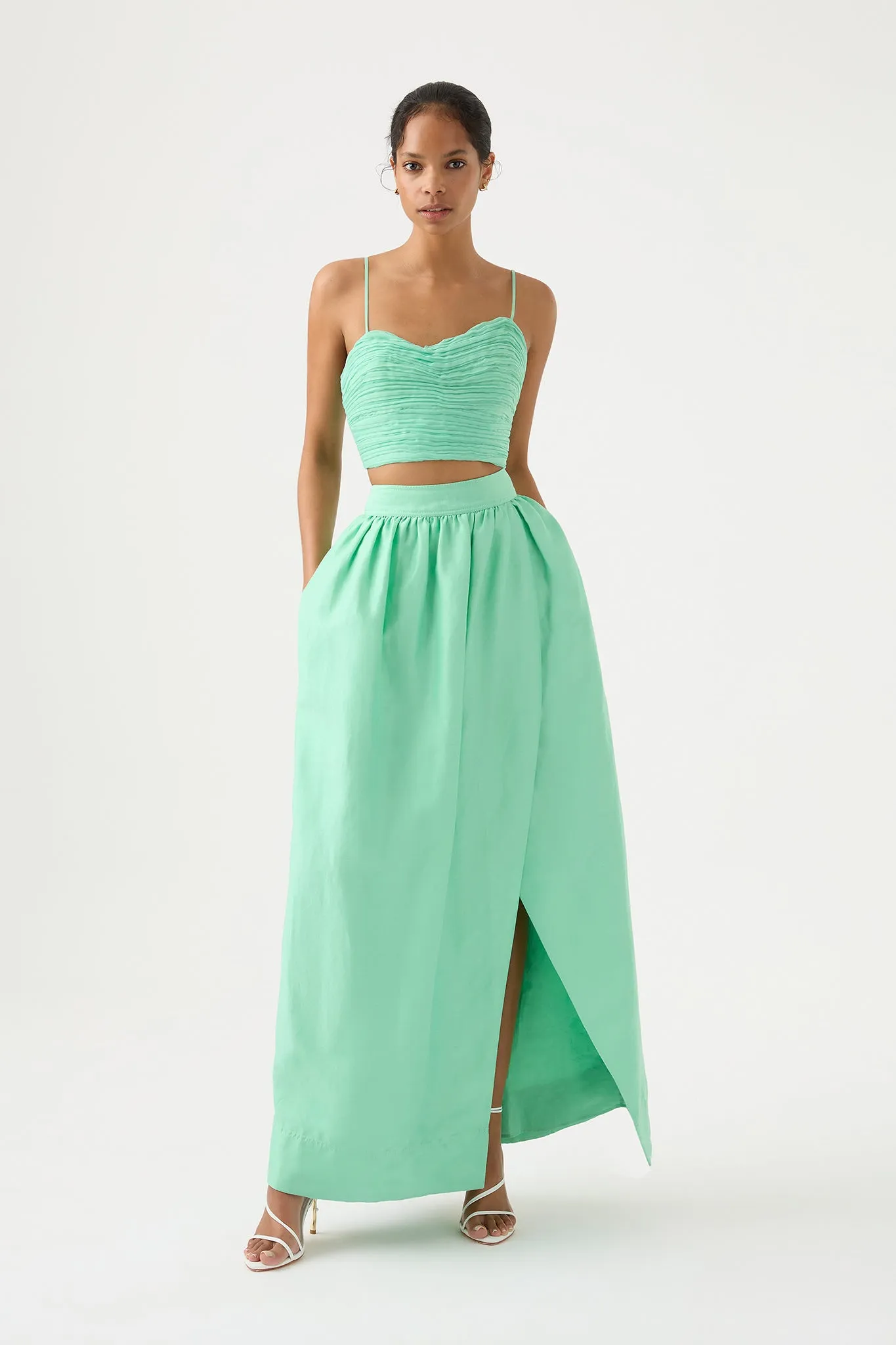 Mirabelle Tulip Maxi Skirt