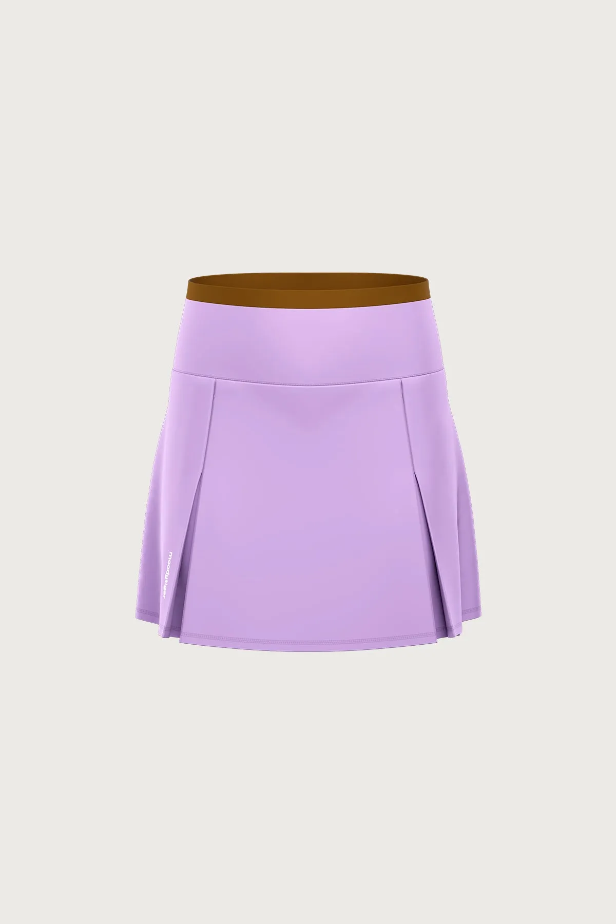 Neoprene Pleated Skirt