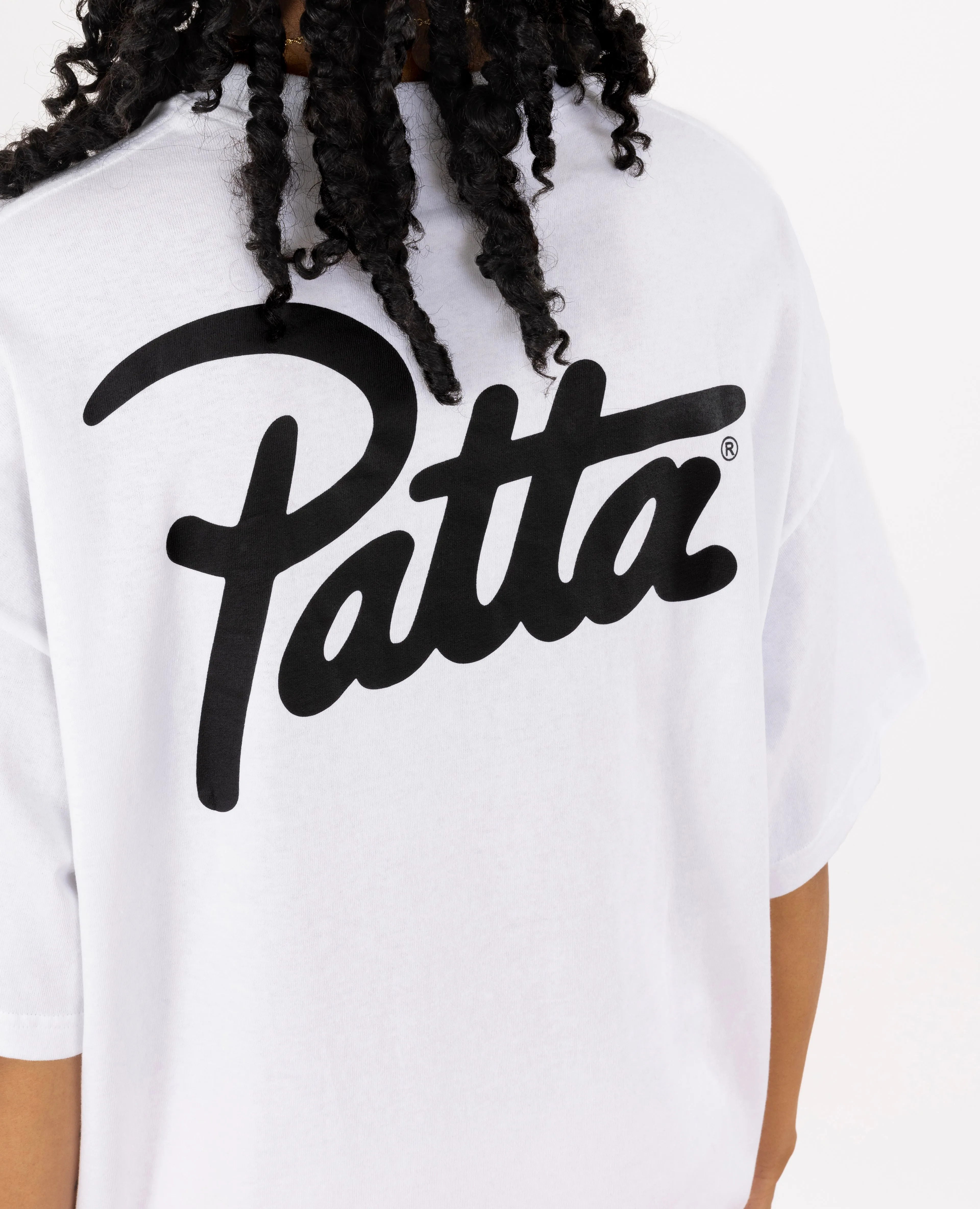 Patta Femme Basic Dress T-Shirt (White)