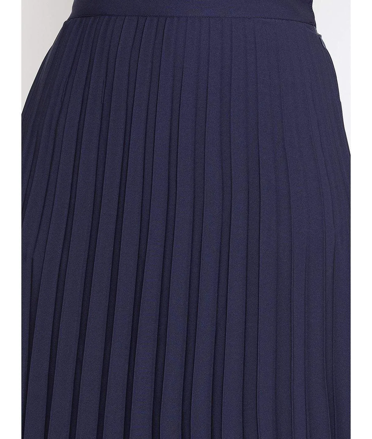 Pleated Midi Skirt