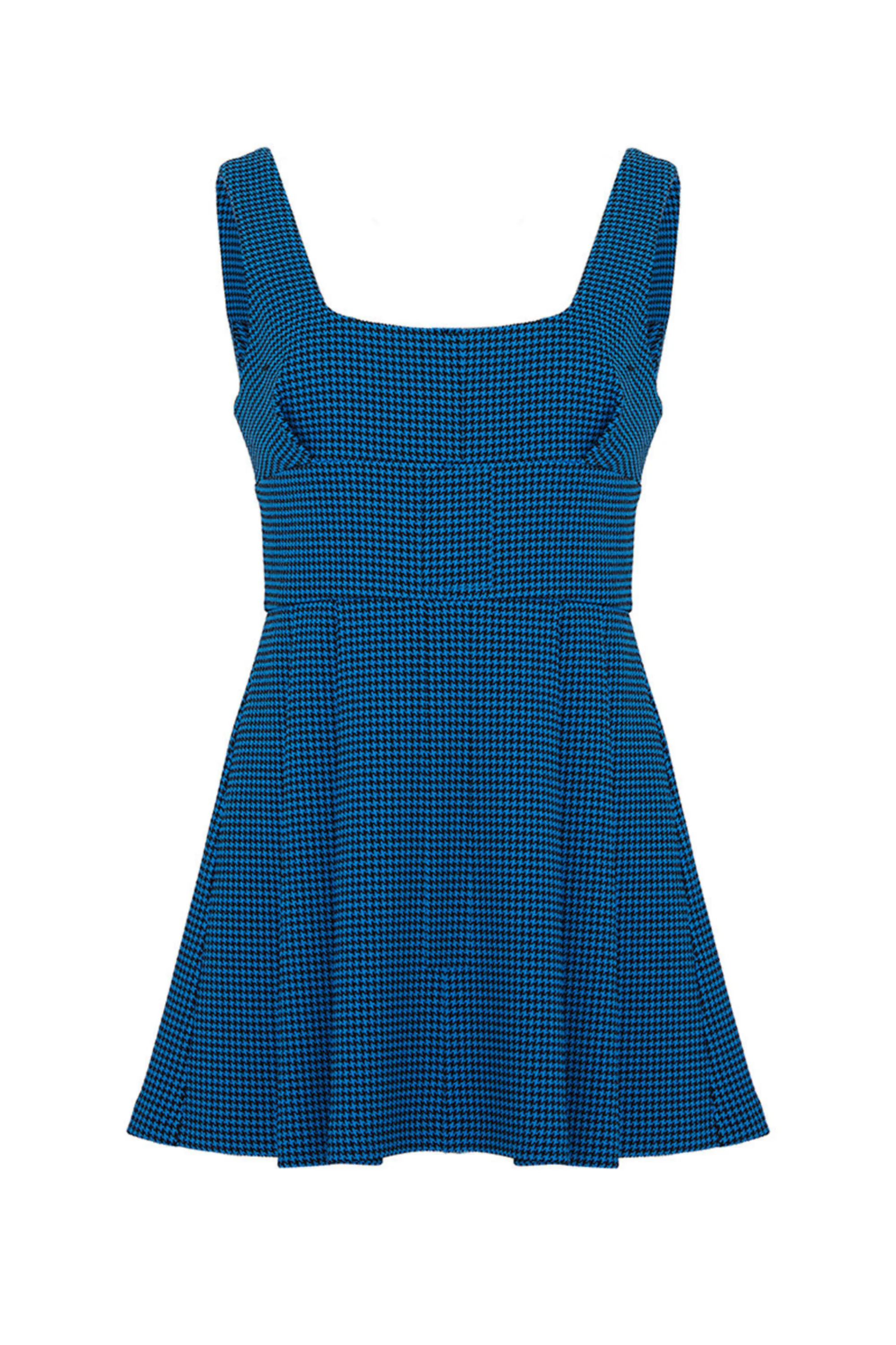 Pleated Mini Dress