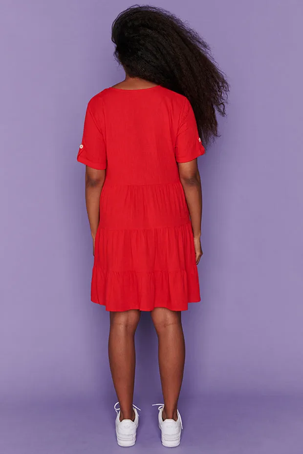 Poppy Red Dress