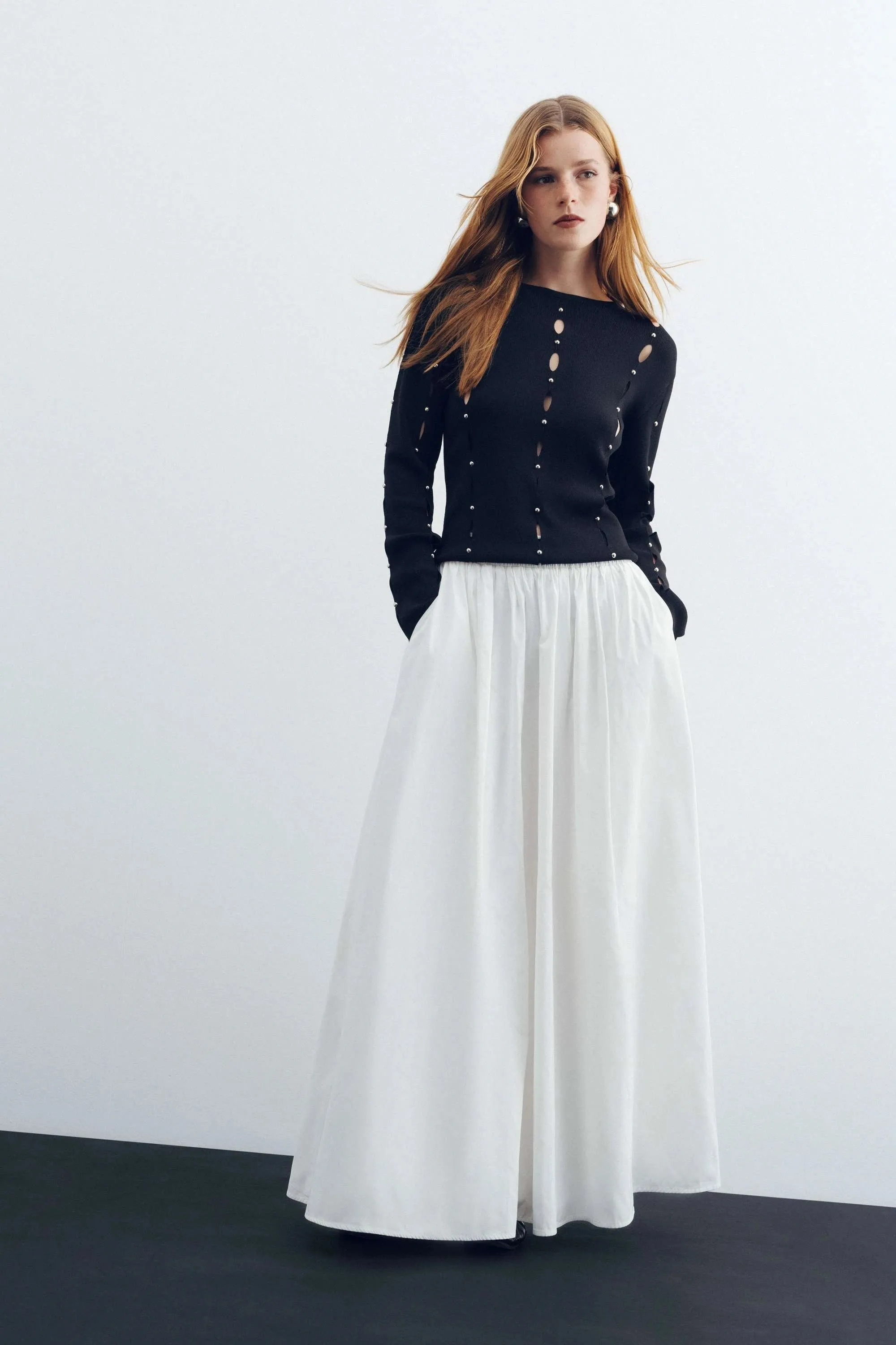 Pull-On Maxi Skirt