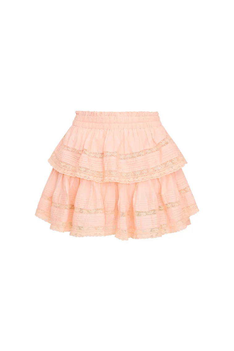 Ruffle Mini Pastel Skirt